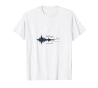 La música Habla lo Que Las Palabras no Pueden - Soundwave Camiseta, Hombre, Blanco, M