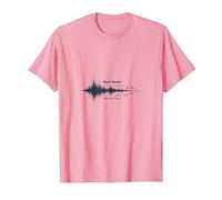 La música Habla lo Que Las Palabras no Pueden - Soundwave Camiseta, Hombre, Rosado, M