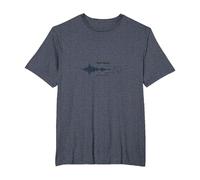 La música Habla lo Que Las Palabras no Pueden - Soundwave Camiseta, Hombre Tallas Grandes, Azul Jaspeado, 4X Alto