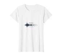 La música Habla lo Que Las Palabras no Pueden - Soundwave Camiseta, Mujer, Blanco, XXL