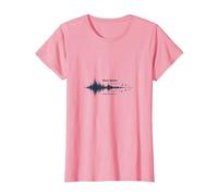 La música Habla lo Que Las Palabras no Pueden - Soundwave Camiseta, Mujer, Rosado, 3XL