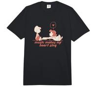La música Hace Que mi corazón cante Comfort Colors Adult Heavyweight T-Shirt
