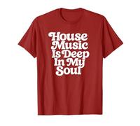 La música House está en lo Profundo de mi Alma Camiseta