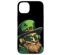 La música late con el disfraz de Leprechaun DJ Energy Carcasa para iPhone 14 Plus