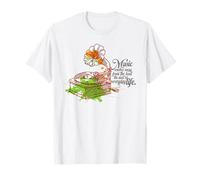 La música Lava el Polvo de la Vida Cotidiana Gramophone Camiseta
