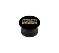 La música Moderna Duele mi Cerebro Play 40s Fan de la música PopSockets PopGrip Adhesivo