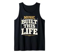 La música no es una Fase Músico Estilo de Vida Pasión Musical Camiseta sin Mangas