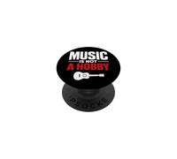 La música no es una Fase Músico Estilo de Vida Pasión Musical PopSockets PopGrip Adhesivo