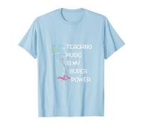 La música para Maestros es mi Escuela de súper Poder Camiseta