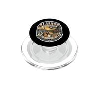 La música Vintage de Alabama Sweet Southern Roots Heart of Dixie PopSockets PopGrip para MagSafe