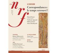 La N.R.F. n°662 (Septembre 2025): Correspondances : le temps retrouvé ?