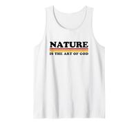 La Naturaleza es el Arte de Dios Camiseta sin Mangas