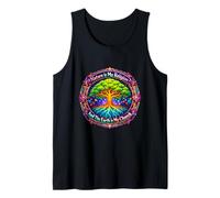 La Naturaleza es mi religión La Tierra es mi Iglesia Árbol de Mandala Camiseta sin Mangas
