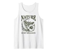 La Naturaleza es mi religión Polilla Lunar Camiseta sin Mangas