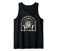 La Naturaleza es mi religión y la Tierra es mi Iglesia Camiseta sin Mangas