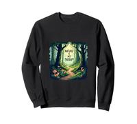LA NATURALEZA ES MI TERAPIA - Bosque Mágico Sudadera