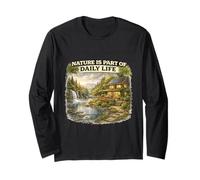 La Naturaleza es Parte del diseño de la Vida Diaria Manga Larga