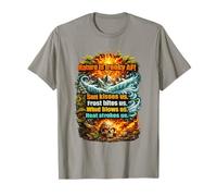 La Naturaleza es un Sol extraño Nos BESA entusiastas de la Aventura Broma Camiseta