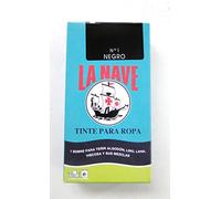 LA NAVE TINTE ROPA 30 g, Negro, 100181