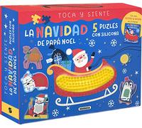 Susaeta – Libro La Navidad de Papá Noel – Puzles con silicona