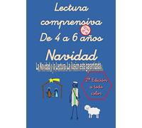 LA NAVIDAD - Lectura Comprensiva - De 4 a 6 años. 2ª Edición a todo color: Lecto-escritura (Cuadernos de actividades Rachel)