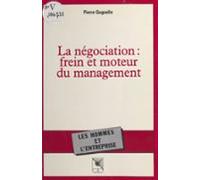 La Négociation : Frein Et Moteur Du Management (ebook)