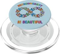 La neurodiversidad es Hermosa Infinity Butterfly Autismo TDAH PopSockets PopGrip para MagSafe