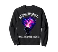 La neurodiversidad Hace Que el Mundo Sea más Brillante Conciencia sobre el Autismo Sudadera