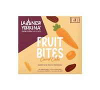 LA NEWYORKINA Fruit Bites. Barritas de Fruta y Frutos Secos con Sabor a Carrot Cake. Snack Sin Azúcar Añadido. Barritas Energéticas con Formato de 3 x 35 g. (3, Carrot Cake)