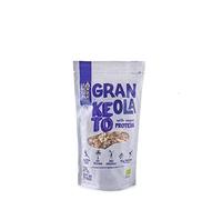 LA NEWYORKINA Granola Keto con Proteínas Veganas. Snack Ecológico Certificado, Crujiente y Saludable para Desayuno y Merienda. Granola Artesanal Sin Gluten para Dietas, Ceto y Paleo. Envase de 275g