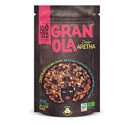 La Newyorkina Granola Chocolate Dear Aretha 275g Con Chocolate Negro Alto El Sol y Ralladura de Naranja - Vegana, Ecológica y Crujiente
