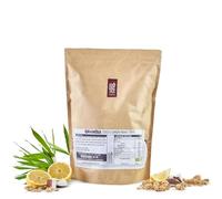 La Newyorkina Granola Coco Lemon Friends 1,5kg Con Coco Rallado, Frutos Secos, Avena y Aceite de Oliva Virgen Extra - Vegana, Ecológica y Crujiente