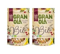 La Newyorkina Granola Coco Lemon Friends 275g Con Coco Rallado, Frutos Secos y Aceite de Oliva Virgen Extra (2 Paquetes)