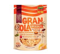 LA NEWYORKINA Granola Original con Miel de Asturias, Aceite de Oliva Virgen Extra y Frutos Secos. Snack Delicioso y Crujiente para Desayuno y Merienda