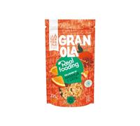 LA NEWYORKINA Granola Real Fooding | Deliciosa Granola Horneada con Aceite de Oliva Virgen Extra y Pasta de Dátil | Avena, Almendras y Ralladura de naranja (1 unidad)