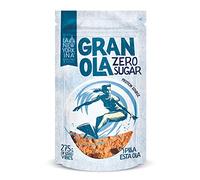 LA NEWYORKINA Granola Zero Azúcar Con Avena Integral y Crema de Cacahuete. Snack Crujiente y Delicioso Zero Azúcar para Desayuno y Merienda. Granola Artesanal Light en Envase de 275 gr