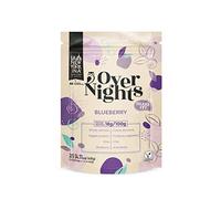 LA NEWYORKINA Overnights Blueberry. Copos de Avena Finos con Arándanos Deshidratados. Gachas de Avena con Proteínas Naturales. Oatmeal para Batidos. Porridge para Desayuno en Envase de 400gr