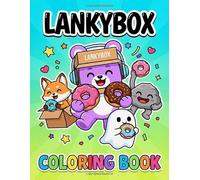 La-nkybox's Cute Coloring Book: Great Gifts With 50+ High Quality Designs For Boys And Girls