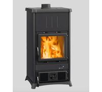 La Nordica 3000830 FEDORA.16 Steel Negro Antracita Estufa de Leña Energía 8.3Kw