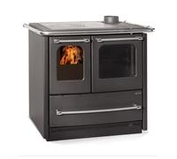 La Nordica 3007030 Cocina A Leña Soberana Easy.16 7,5 KW Negro