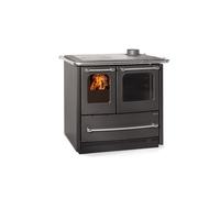 La Nordica 3007030 Cocina A Leña Soberana Easy.16 7,5 KW Negro