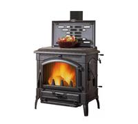 La Nordica 3008340 Isetta Cc 5.0 Con Llantas Estufa Madera 7.3kW 209M ³ Fundido