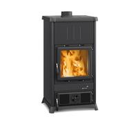 La Nordica Fedora.16 Acero Antracita Estufa De Leña Potencia 8.3 KW 3000830