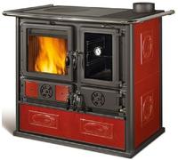La Nordica Rosa VST.16 Cerámica Burdeos Cocina A Leña 8,1 KWH 232 m3 3003450