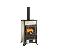 La Nordica Rossella R1.16 Estufa De Leña 3004102 103M³ 9kW Cer. Panna Clase A+