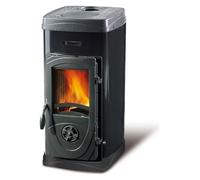 Estufa de Leña Nordica Súper Junior Negro/Antracita 7111076 5KW 771x360x419 MM