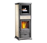 La Nordica Termorosella Plus Horno Dsa 4.0 Termostufa Leña Panna 11.1 Kw
