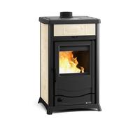 La Nordica Termorossella Plus Evo DSA.16 3004402 Estufa Leña Cer. Liberty Crema