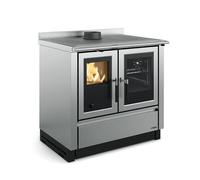 La Nordica Venezia Vst Inox Cocina A Madera De Inserción 8,3 Kwh 238m3