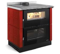La Nordica Verona XXL.16 Majólica Vst Burdeos Cocina A Leña Inserim. 3005520